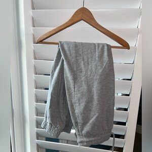 Nameless Gray Sweatpants with Tied Waistband